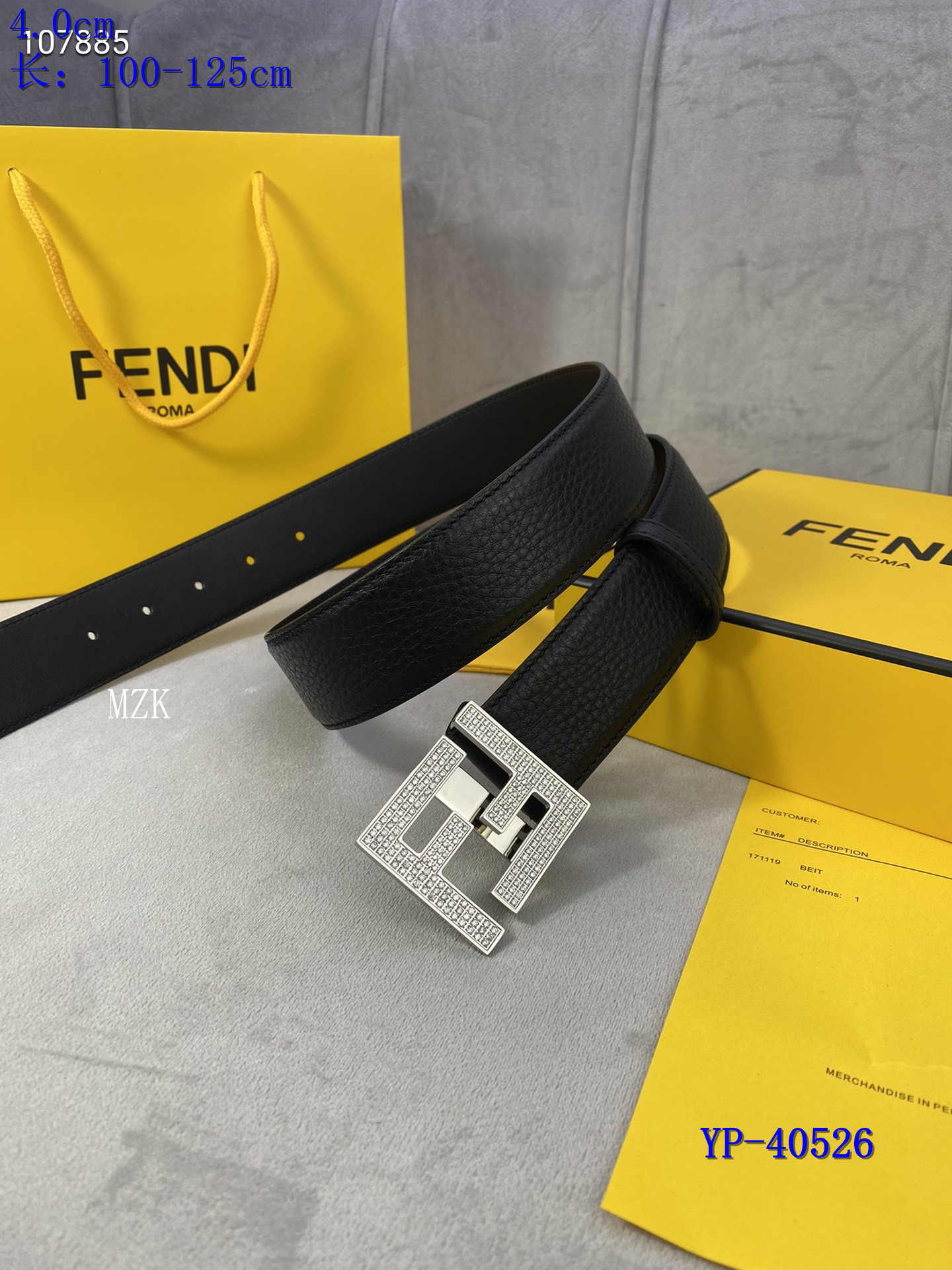 Fendi Belts 4.0cm Width 009